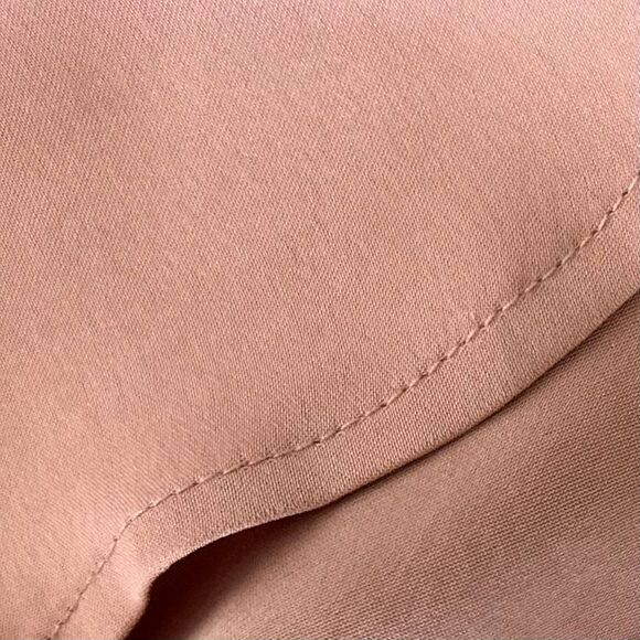 EUC Theory Yarine TS 100% Silk Sleeveless Blouse Deep Cameo Pink Small Workwear - Picture 14 of 16